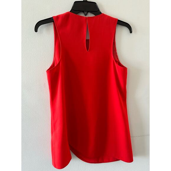 Sachin + Babi Anthropologie Women's Top Sleeveless Tank Red Scarlet Small - Picture 8 of 10